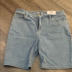 INC International Concepts Denim Blue Women's Shorts